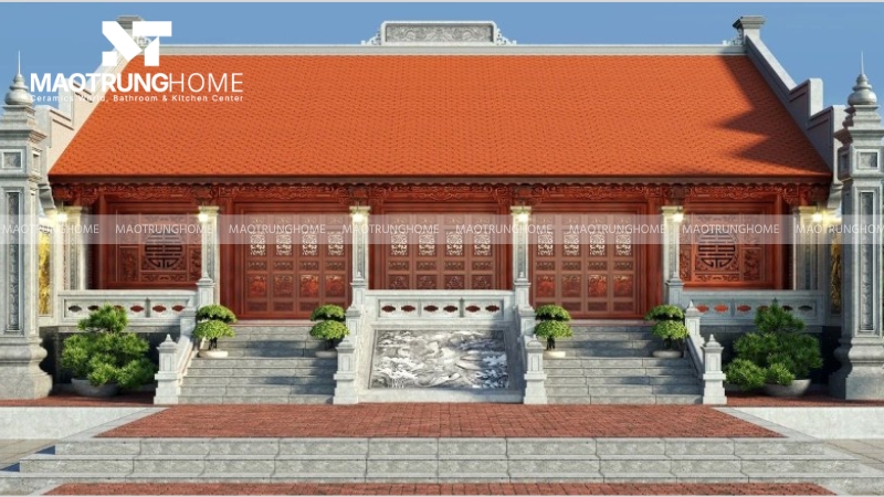 Nhà 5 gian 2 chái truyền thống