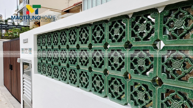 Trung bình 1m2 tường cần khoảng 25 viên gạch