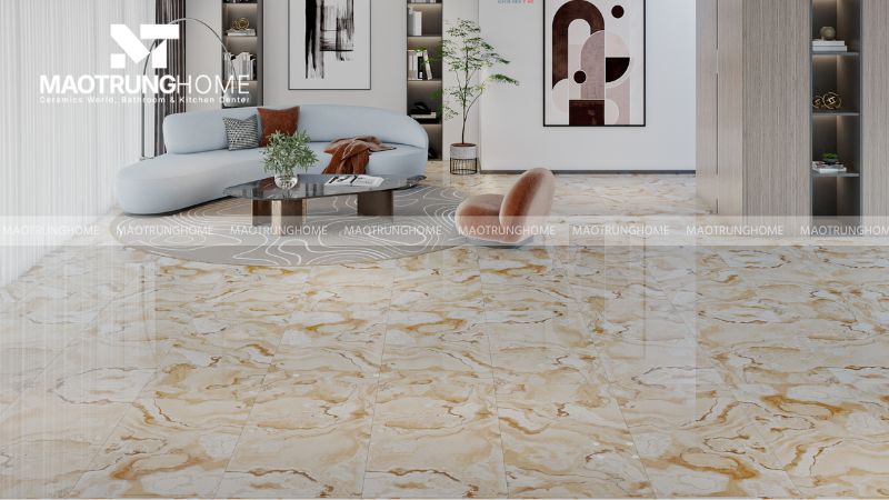 Gạch Ý Mỹ khổ lớn 60x120 hiện đại