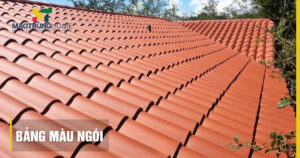 Bảng màu ngói Fuji SCG Prime mới nhất: Cách chọn màu mái đẹp