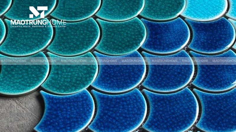 Gạch hình quạt được ưa chuộng