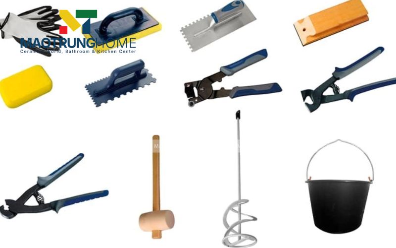 Bộ dụng cụ ốp lát gạch chuyên dụng không thể thiếu