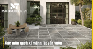 Các mẫu gạch lát sân vườn
