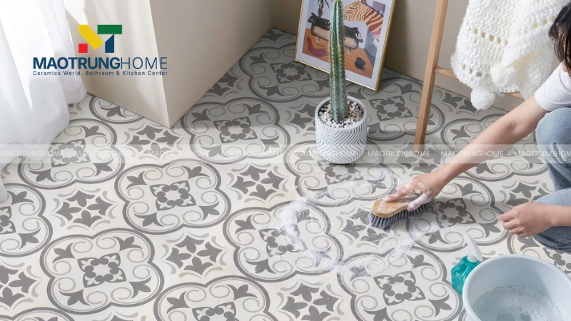Xử lý vết ố vàng và nấm mốc trong nhà tắm