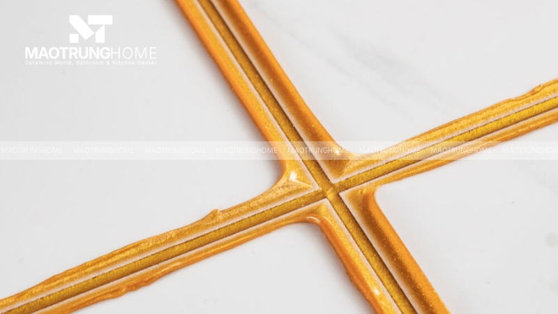Khoảng cách ron gạch ao động từ 1.5mm đến 2mm