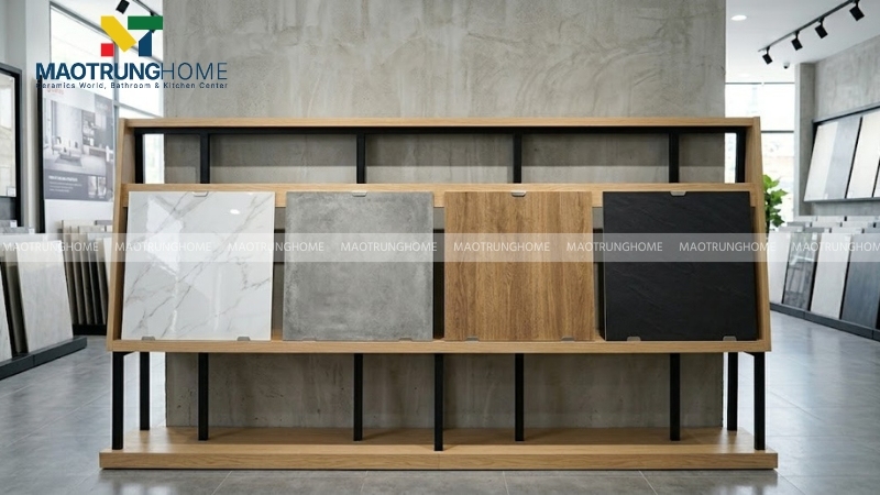 Gạch 80x80 chủ yếu là gạch Porcelain hoặc gạch Granite