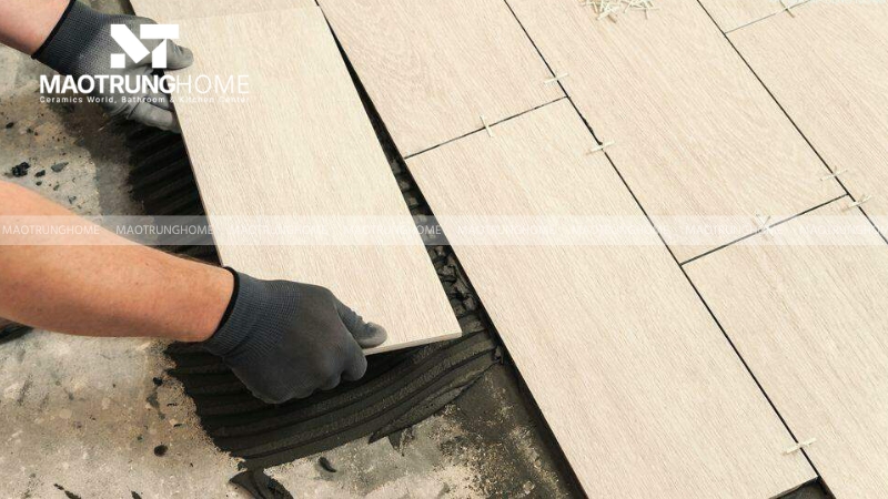 Chọn keo chà ron hợp với tông màu chủ đạo của viên gạch