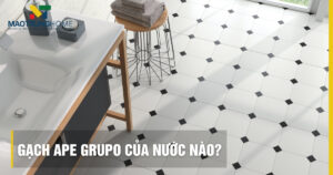 Gạch Ape Grupo của nước nào? Có tốt không? Đánh giá chi tiết