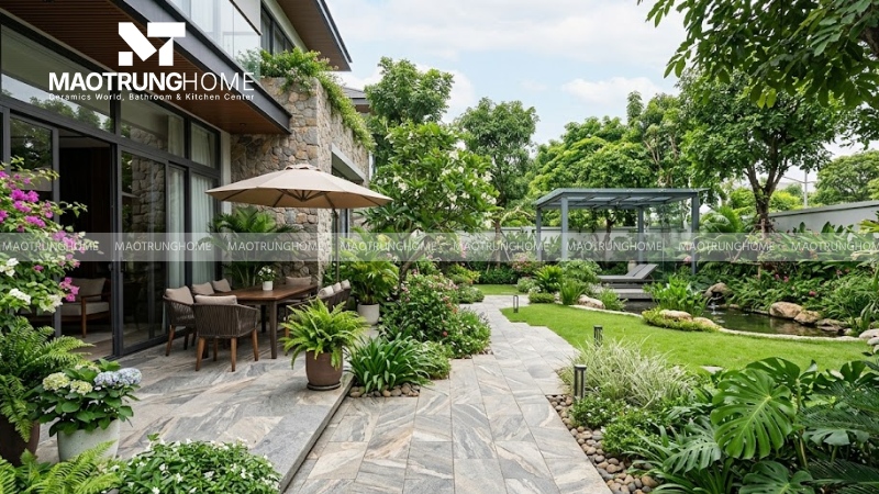 Mẫu gạch granite vân đá tự nhiên sang trọng (Mẫu 5)