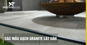 Top các mẫu gạch granite lát sân đẹp, bền, chống thấm