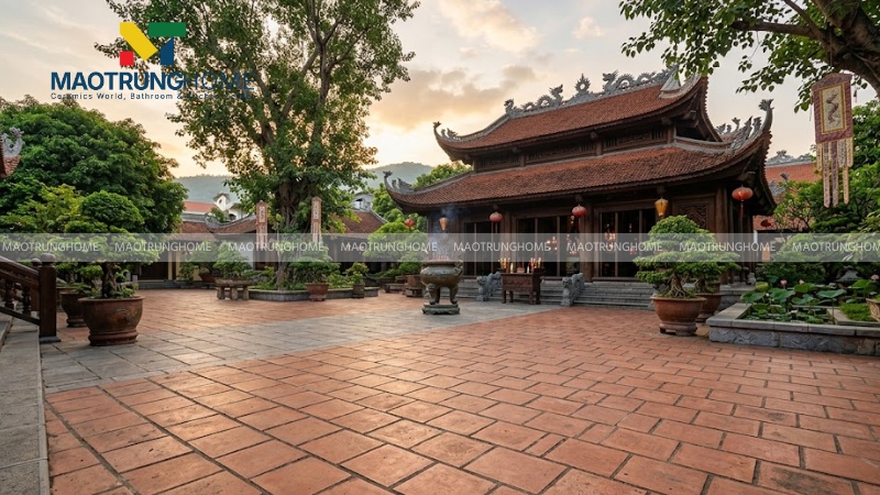 Gạch đất nung và gạch gốm cổ truyền thống (Mẫu 1)