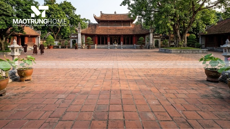 Gạch đất nung và gạch gốm cổ truyền thống (Mẫu 5)