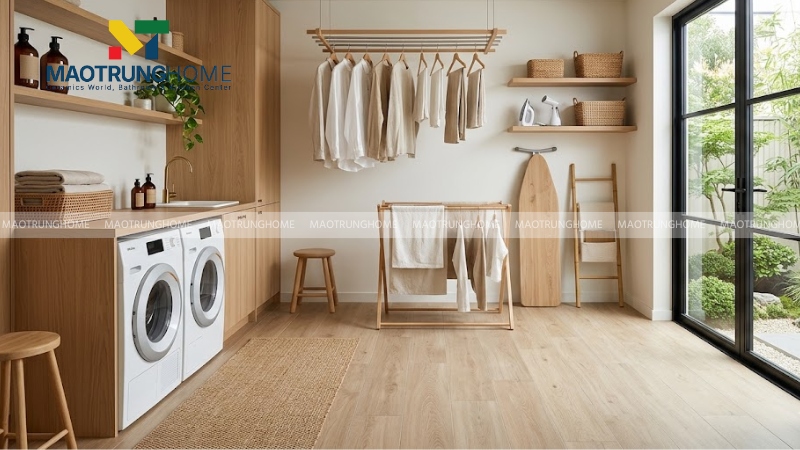 Gạch giả gỗ chống trơn ngoài trời (Mẫu 5)