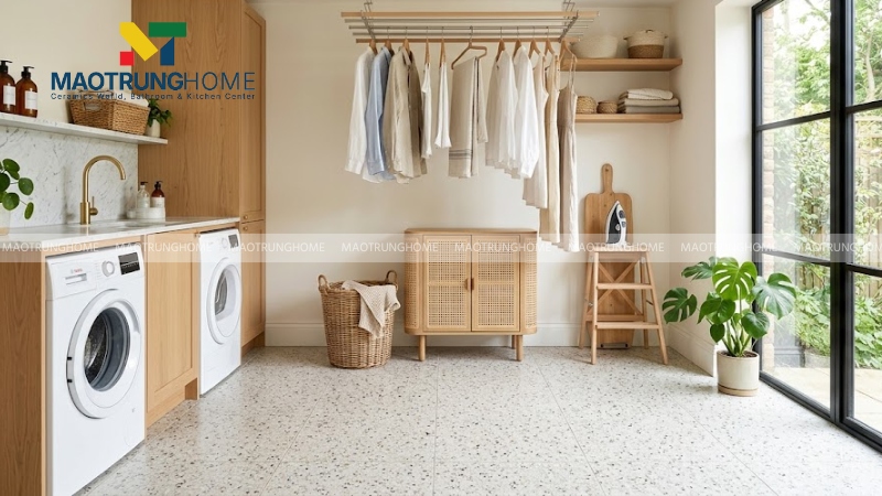 Gạch Terrazzo và gạch giả sỏi (Mẫu 2)