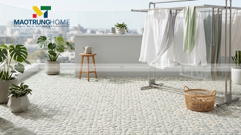 Gạch Terrazzo và gạch giả sỏi (Mẫu 7)