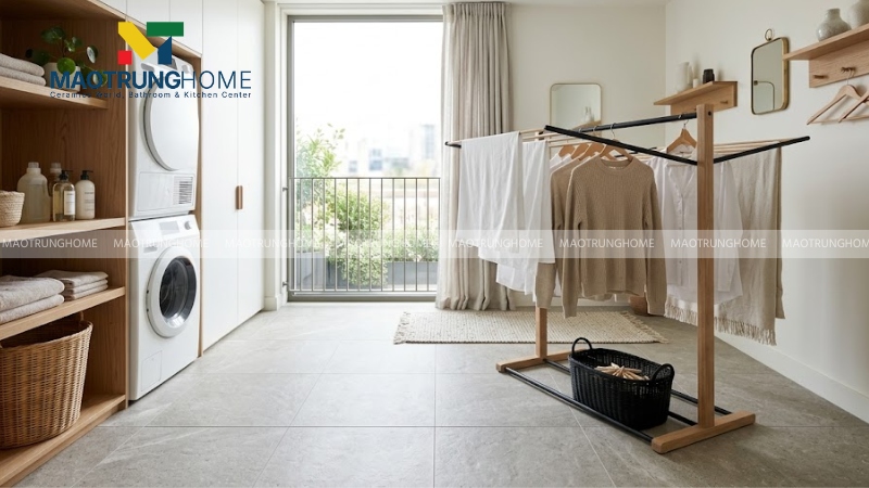 Gạch Porcelain vân đá bề mặt nhám (Mẫu 1)
