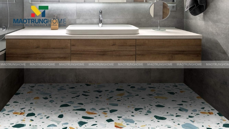 Gạch bông và gạch terrazzo phủ men kháng khuẩn (Mẫu 5)
