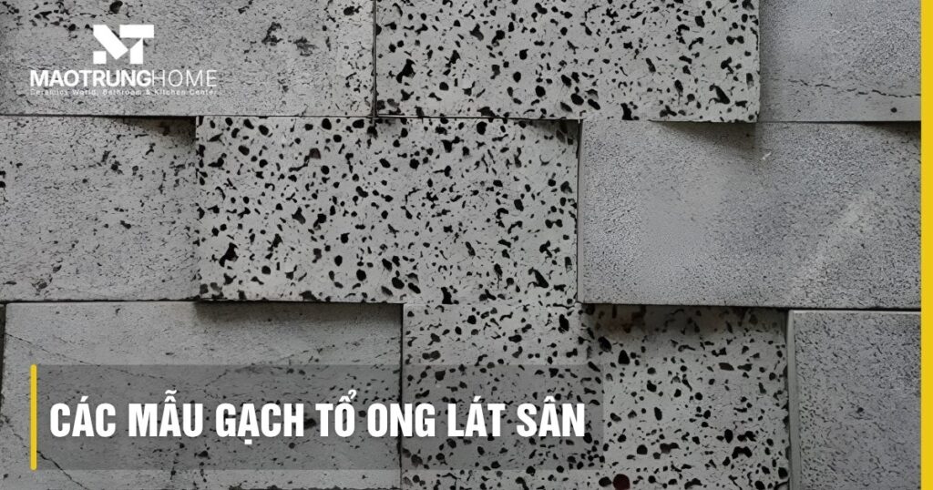 Các mẫu gạch tổ ong lát sân đẹp, bền, chống trơn 2026