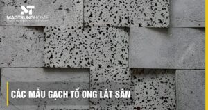 Các mẫu gạch tổ ong lát sân đẹp, bền, chống trơn 2026