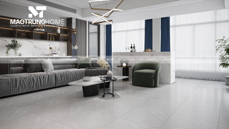 Loại gạch này đảm bảo sàn nhà luôn khô thoáng