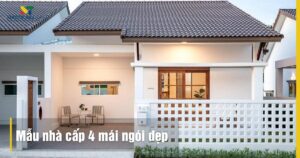 Top 15+ mẫu nhà cấp 4 mái ngói đẹp và hiện đại nhất 2026