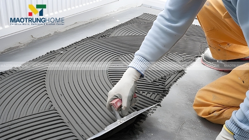 Bạn nên sử dụng keo dán gạch thay thế xi măng truyền thống