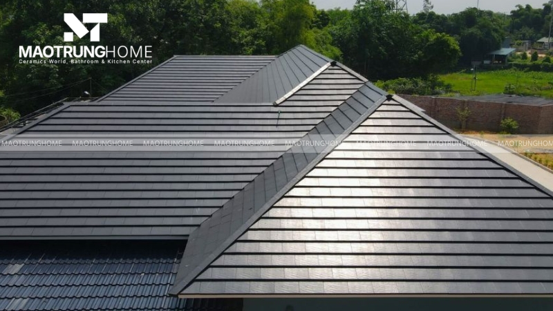 Ngói phẳng đang trở thành xu hướng trong các công trình hiện đại