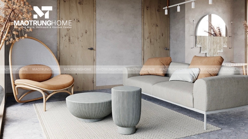 Phong cách Wabi Sabi là triết lý thiết kế nội thất hướng đến việc tìm kiếm vẻ đẹp trong sự không hoàn hảo