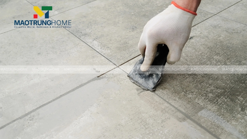 Giải pháp chà ron và bảo vệ bề mặt men gạch
