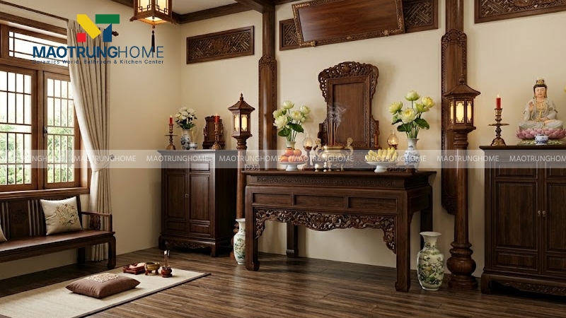 Áp dụng quy tắc tường sáng nền trầm