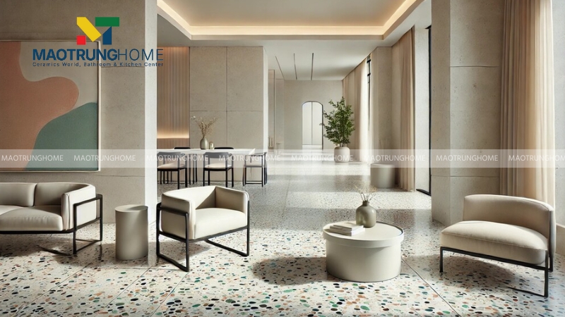Mẫu gạch Terrazzo nghệ thuật