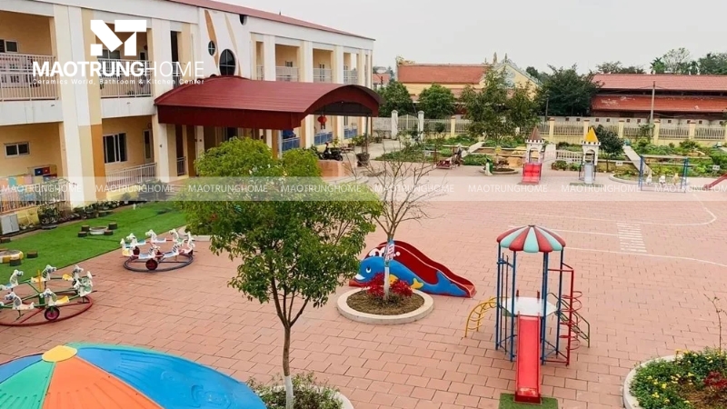 Bề mặt nhám tự nhiên giúp chống trơn hiệu quả
