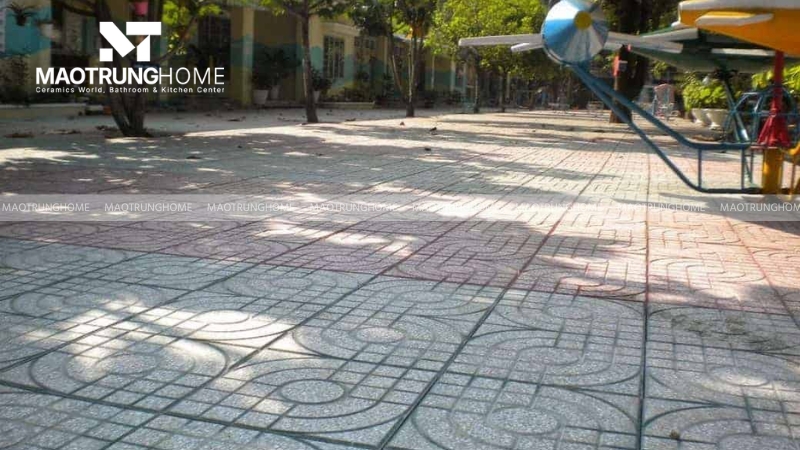 Gạch an toàn cho trường mầm non