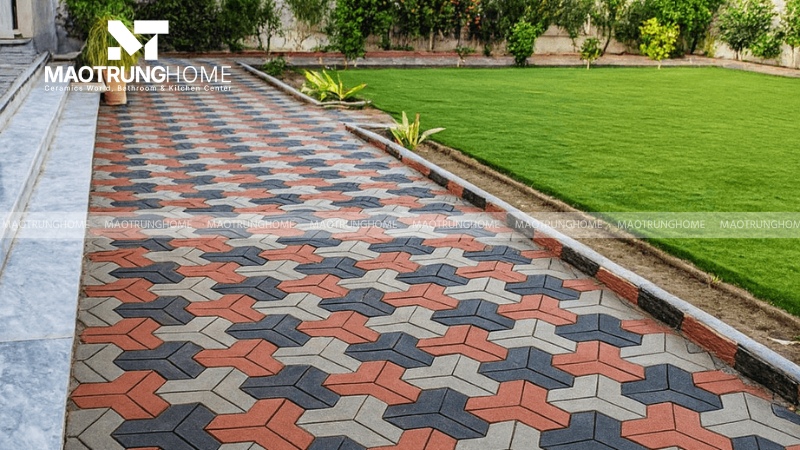 Thời gian thi công gạch block tự chèn rất nhanh