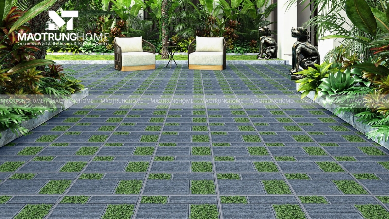 Gạch ngoại thất cần được phủ các loại men chuyên dụng