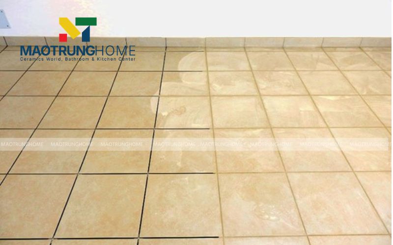 Đường ron gạch bị thoái hóa