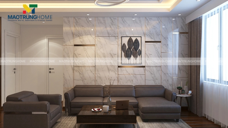 Đá marble hay đá cẩm thạch ốp tường là một loại đá ốp lát tự nhiên