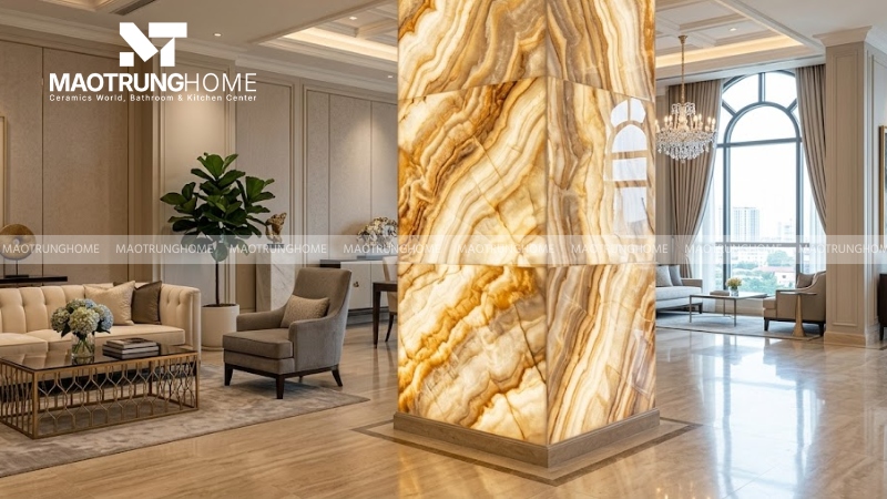 Mẫu cột vuông trang trí nội thất (Mẫu 4)