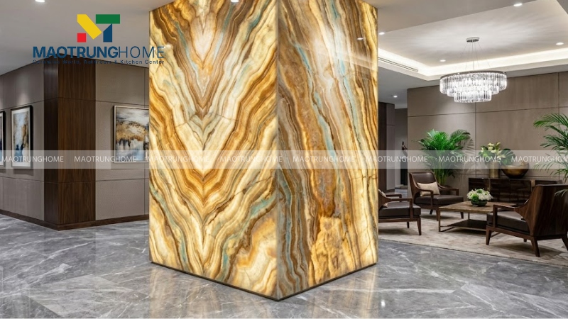 Mẫu cột vuông trang trí nội thất (Mẫu 5)