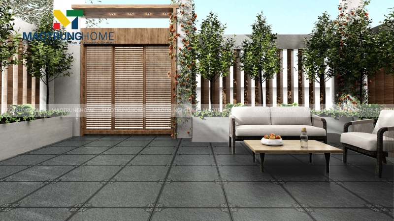 Gạch porcelain lát nền cho khu vực ngoại thất (Mẫu 2)