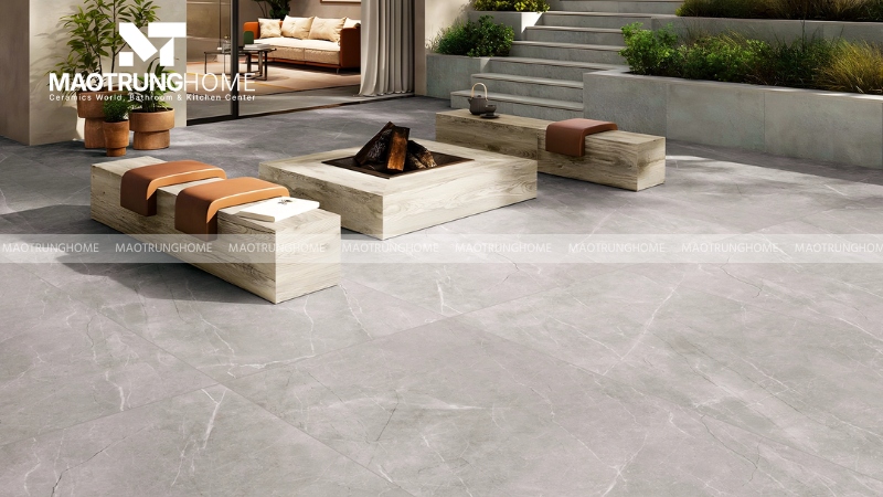 Gạch porcelain lát nền cho khu vực ngoại thất (Mẫu 3)