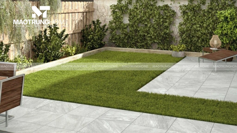 Gạch porcelain lát nền cho khu vực ngoại thất (Mẫu 4)