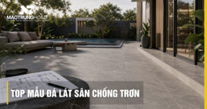 Top mẫu đá lát sân chống trơn đạt chuẩn kỹ thuật an toàn