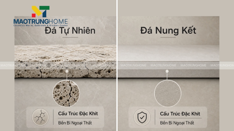 Xu hướng vật liệu ngoại thất 2026 và sự thay thế đá tự nhiên