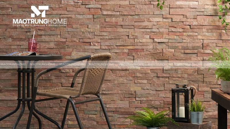 Đá Slate và gạch giả đá chẻ (Mẫu 3)