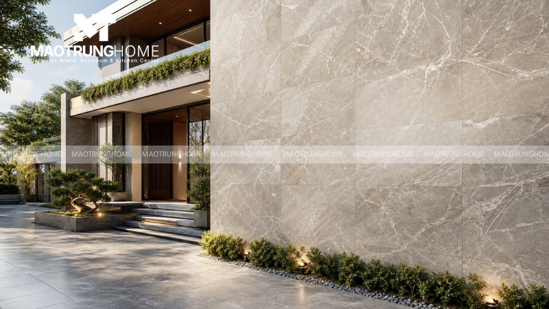 Gạch Porcelain khổ lớn vân đá Marble và Granite (Mẫu 1)