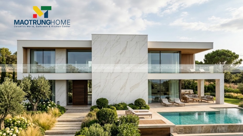 Gạch Porcelain khổ lớn vân đá Marble và Granite (Mẫu 4)