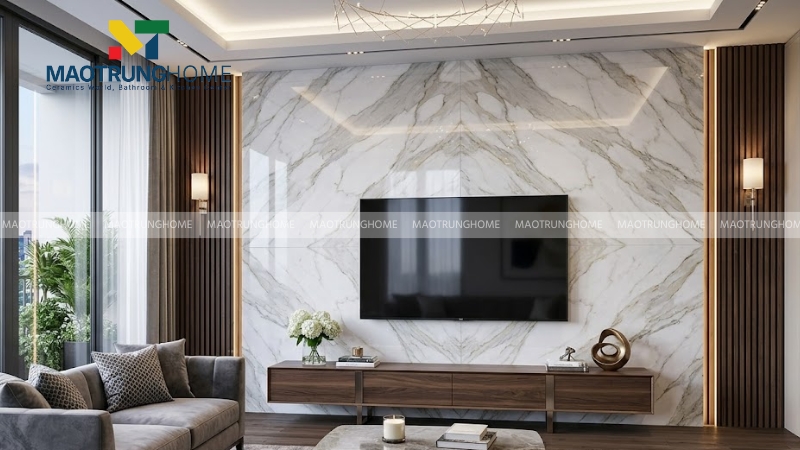 Mẫu đá ốp vách tivi (Mẫu 2)