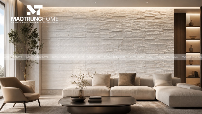 Đá răng lược trắng muối (Mẫu 1)