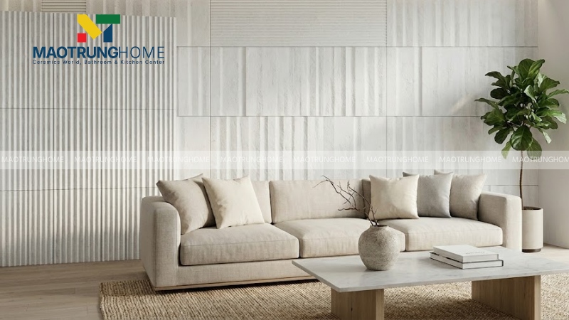 Đá răng lược trắng muối (Mẫu 2)